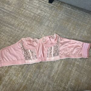 Light pink corset top (size small) barely worn
